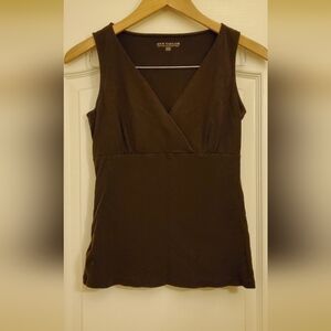 Ann Taylor Chocolate Brown XS Top